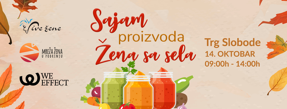 Sajam domaćih proizvoda žena sa sela ove subote na Trgu slobode u Tuzli